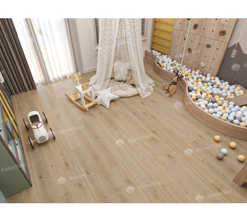 LVT плитка Alpine Floor Easy Line ECO 3-27 Дуб Миндальный