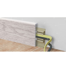 Плинтус из вспененного ПВХ Alpine Floor by Rico Concept RC80010 Ясень арктик