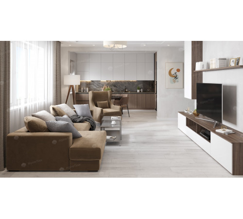 Кварцвиниловый ABA ламинат Alpine Floor Premium XL ECO 7-21 Дуб Морская Пена