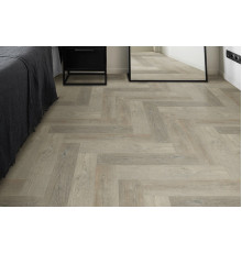 Кварц-виниловый SPC пол Floor Factor HERRINGBONE GRAHPITE OAK (HB.05)
