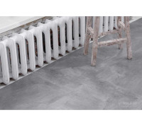 Кварцвиниловый пол Vinilam Ceramo STONE 61602 Серый Бетон