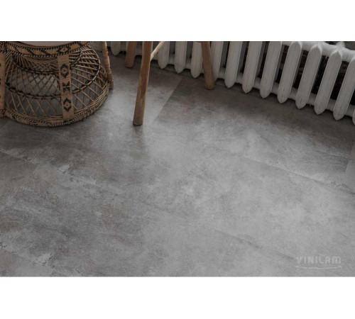 Кварцвиниловый пол Vinilam Ceramo STONE 61605 Сланцевый Камень