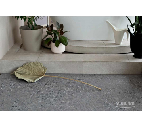 Кварцвиниловый пол Vinilam Ceramo STONE 71613 Терраццо