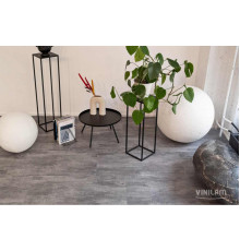 Кварцвиниловый пол Vinilam Ceramo STONE 71616 Цемент Серый