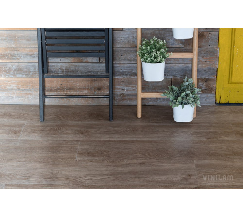Кварцвиниловая LVT плитка Vinilam CLICK 3,7мм 14609 Дуб Ваймар