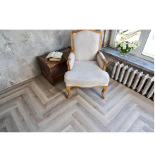 Кварцвиниловый пол Vinilam Parquet Herringbone IS11122 Паркет Эрмитаж
