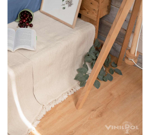 Кварцвиниловый SPC ламинат VinilPol 7891-EIR Дуб Латина