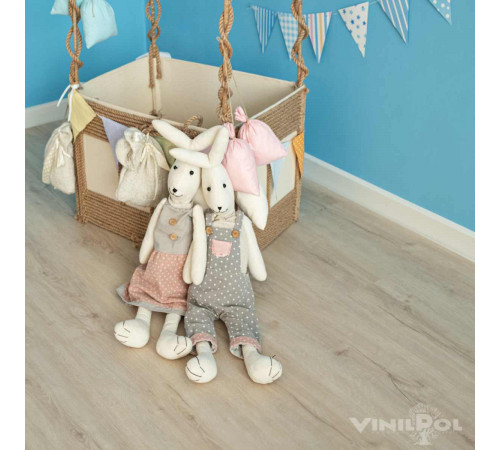 Кварцвиниловый SPC ламинат VinilPol 7893-EIR Дуб Сиена